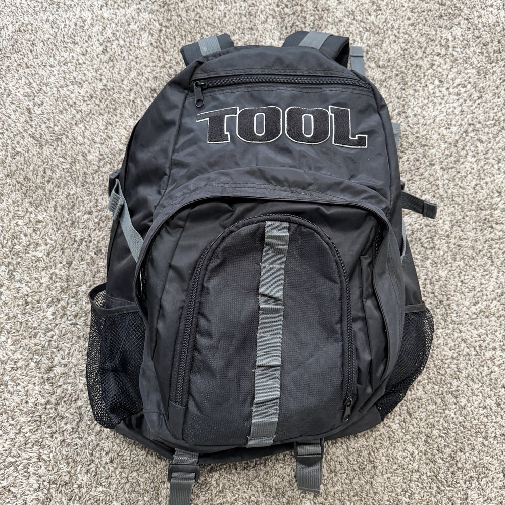 VTG 2006 Tool Band 10,000 Days Era Backpack BioWare Y2K Rock Industrial Rare